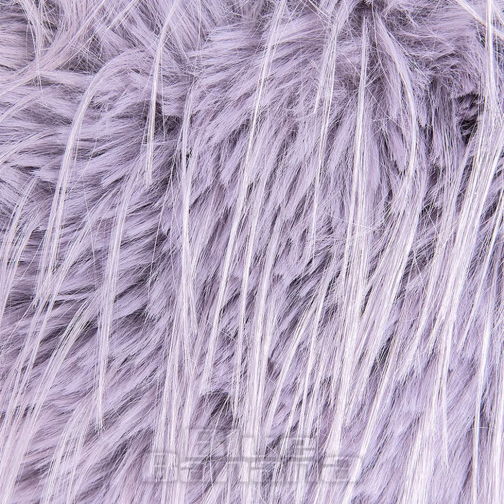 Blue Banana Long Fur Bag (Lilac)