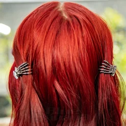 Blue Banana Mini Claw 2pc Hair Clips (Black)