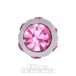Blue Banana 6mm Multi Jewelled Ball (Rose)