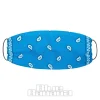 Blue Banana Paisley Bandana (Turquoise)