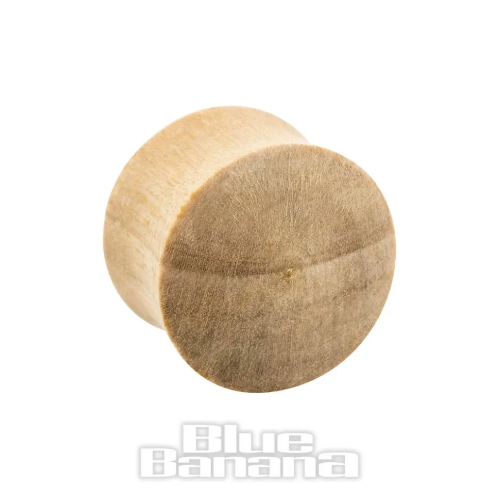 Blue Banana Pale Wood Plug 16-25 mm (Brown)
