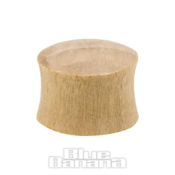 Blue Banana Pale Wood Plug 16-25 mm (Brown)