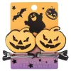 Blue Banana Pumpkins Hair Clip (Orange)