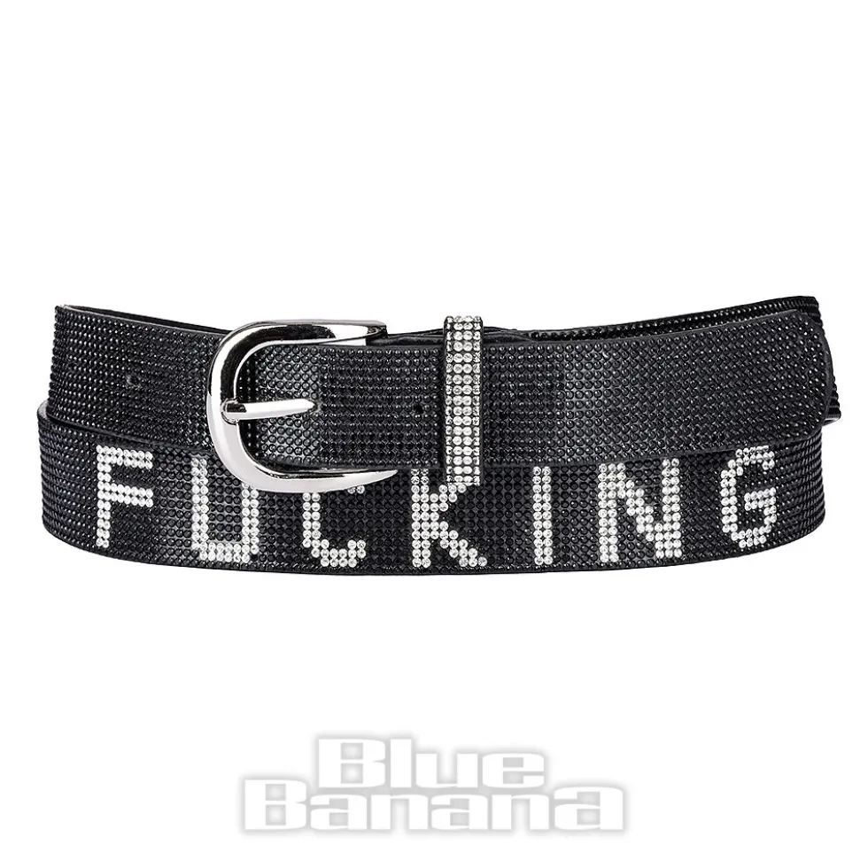 Blue Banana Queen Of Fucking Everything Belt (Black)