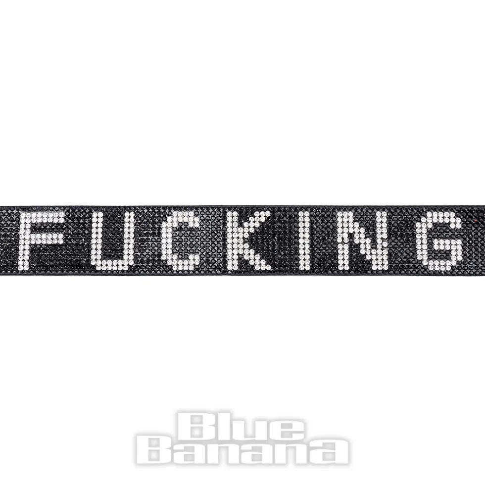 Blue Banana Queen Of Fucking Everything Belt (Black)