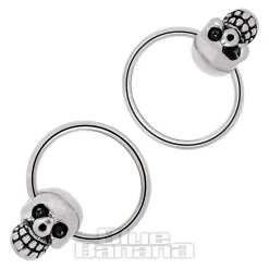 Blue Banana Single Skull Steel 1.2mm BCR