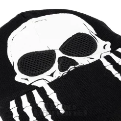 Blue Banana Skull Hands Beanie (Glow-In-The-Dark)