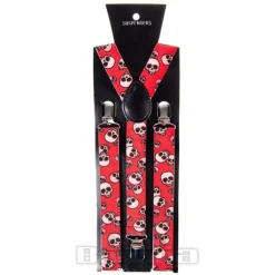 Blue Banana Skulls Braces (Red)