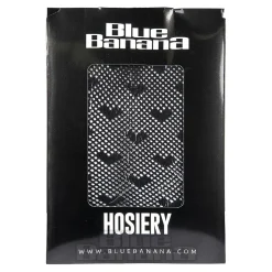 Blue Banana Small Hearts Tights (Black)