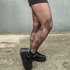 Blue Banana Snake Tights (Black)