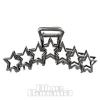 Blue Banana Star Hair Clip (Silver)
