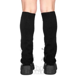Blue Banana Star Legwarmers (Black/White)