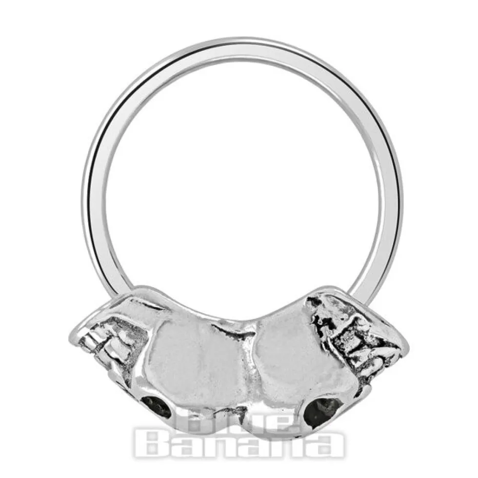 Blue Banana Steel 1.2mm Double Skull BCR