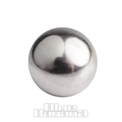 Blue Banana Surgical Steel Dermal Top Dome (Silver)