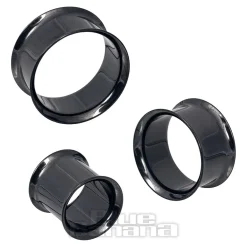 Blue Banana Surgical Steel 2 - 38mm Tunnel (Black)
