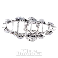 Blue Banana Thorn & Roses Hair Clip (Multicolour)