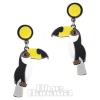 Blue Banana Toucan Earrings (Multicoloured)