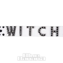 Blue Banana Witch Belt (Black/White)