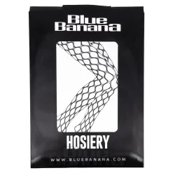 Blue Banana Xxl Fishnet Tights (Black)
