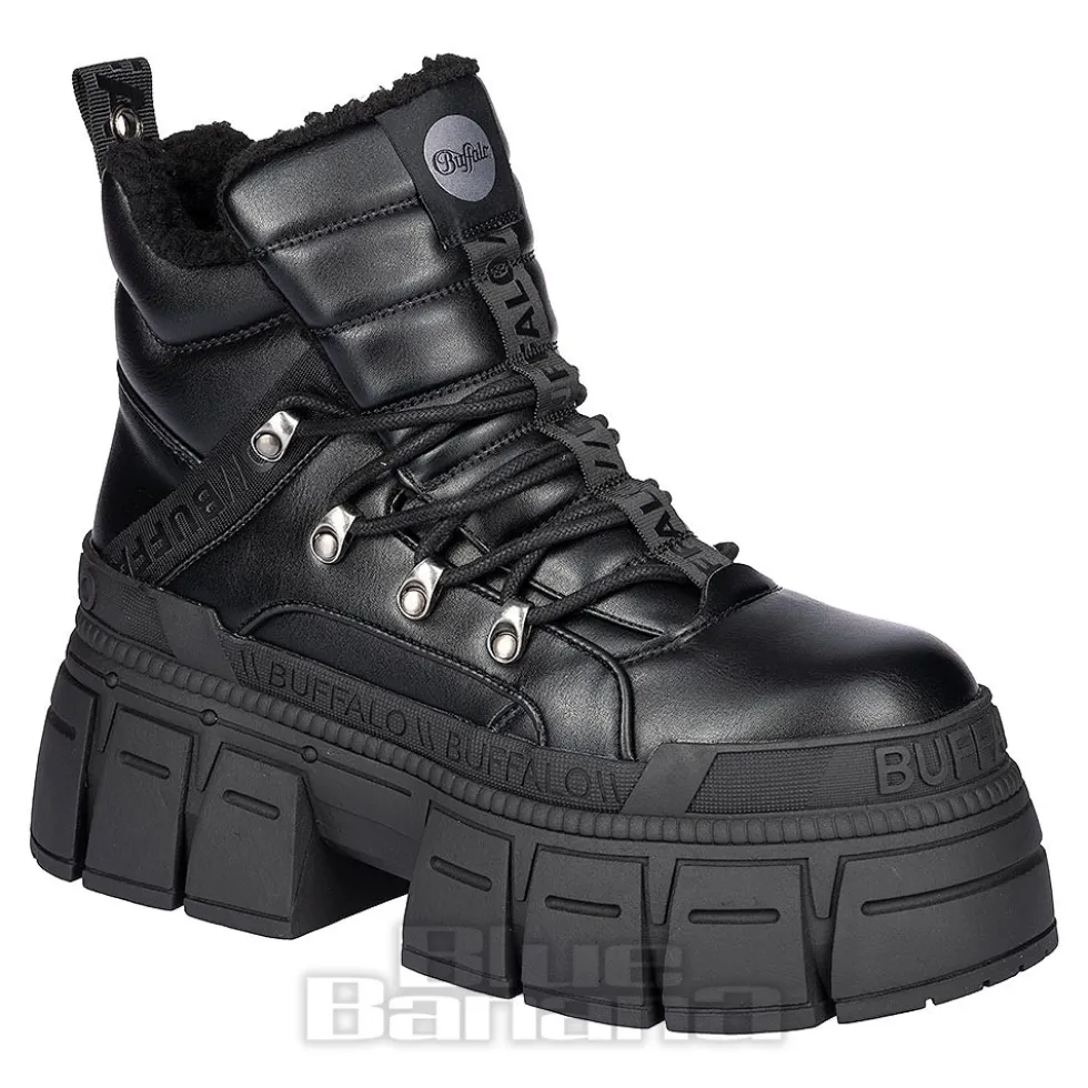 Buffalo Gospher Mid Boot (Black)