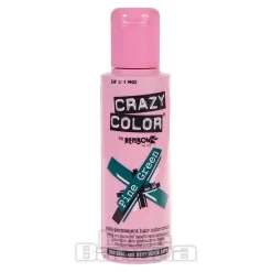 Crazy Color Semi-Permanent Hair Dye 100ml (Pine Green)