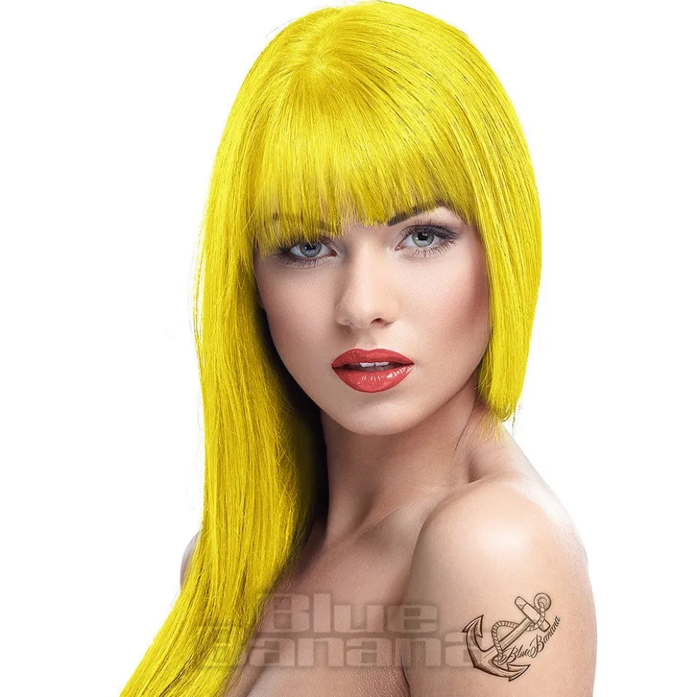 Crazy Color Semi-Permanent Hair Dye 100ml (Canary Yellow)