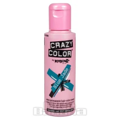 Crazy Color Semi-Permanent Hair Dye 100ml (Blue Jade)