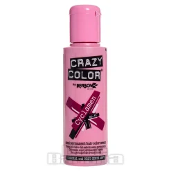 Crazy Color Semi-Permanent Hair Dye 100ml (Cyclamen Red)