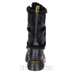Dr Martens Buzz Faux Fur Boots (Black)