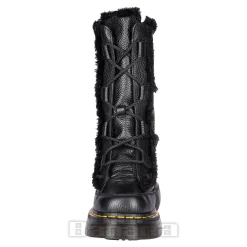 Dr Martens Buzz Faux Fur Boots (Black)