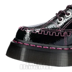 Dr Martens Buzz Patent Shoe (Black/Pink)