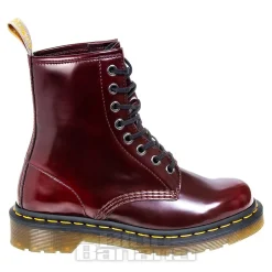 Dr Martens 1460 Cambridge Brush Vegan Boots (Cherry Red)