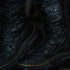 Dr Martens Hi-Soft Leather Boots (Black)