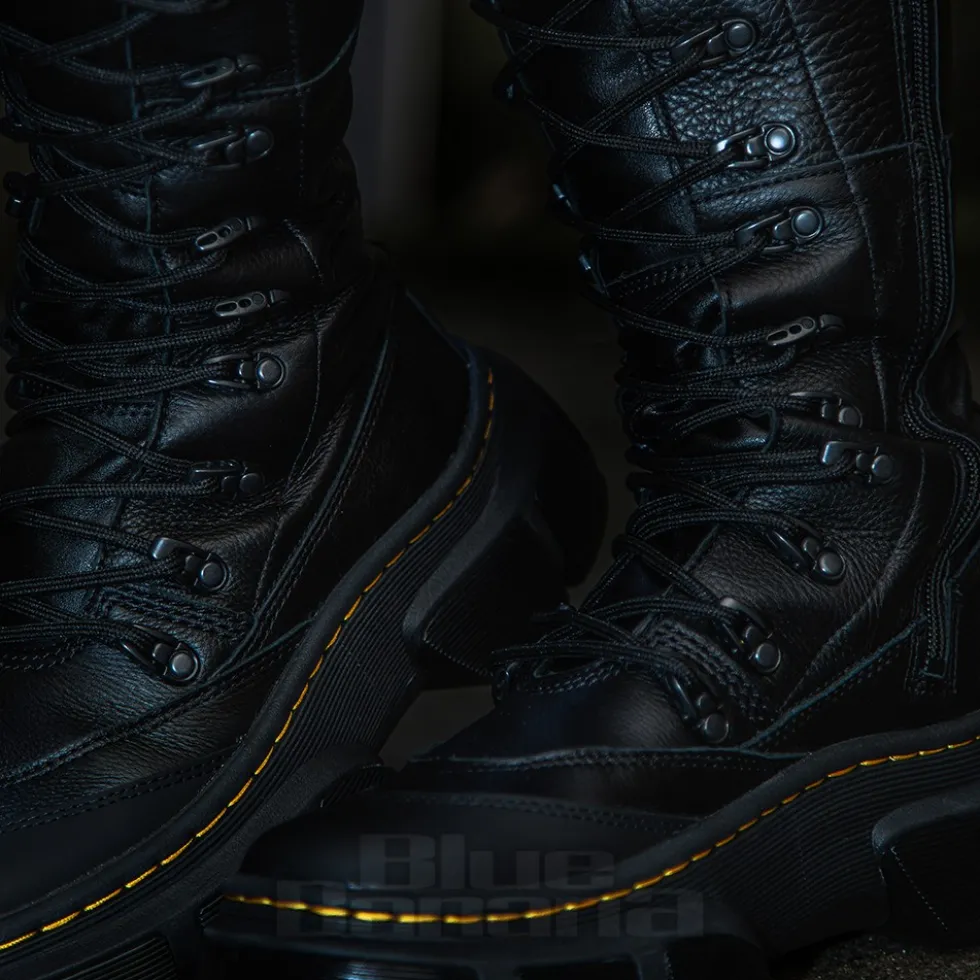 Dr Martens Hi-Soft Leather Boots (Black)
