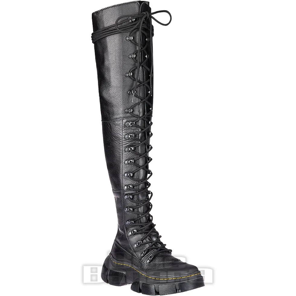 Dr Martens Hi-Soft Leather Boots (Black)