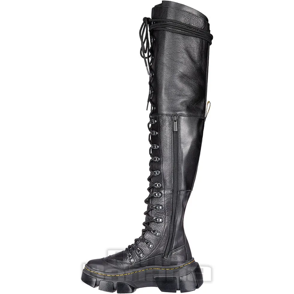 Dr Martens Hi-Soft Leather Boots (Black)