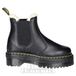 Dr Martens 2976 Quad Fur Lined Boots (Black)