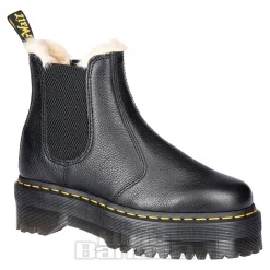 Dr Martens 2976 Quad Fur Lined Boots (Black)