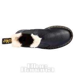 Dr Martens 2976 Quad Fur Lined Boots (Black)