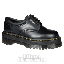 Dr Martens Quad 8053 Smooth Shoes (Black)