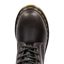 Dr Martens Serena 1460 Faux Fur Boots (Taupe)