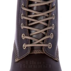 Dr Martens 1460 Serena Faux Fur Boots (Dark Khaki Brown)