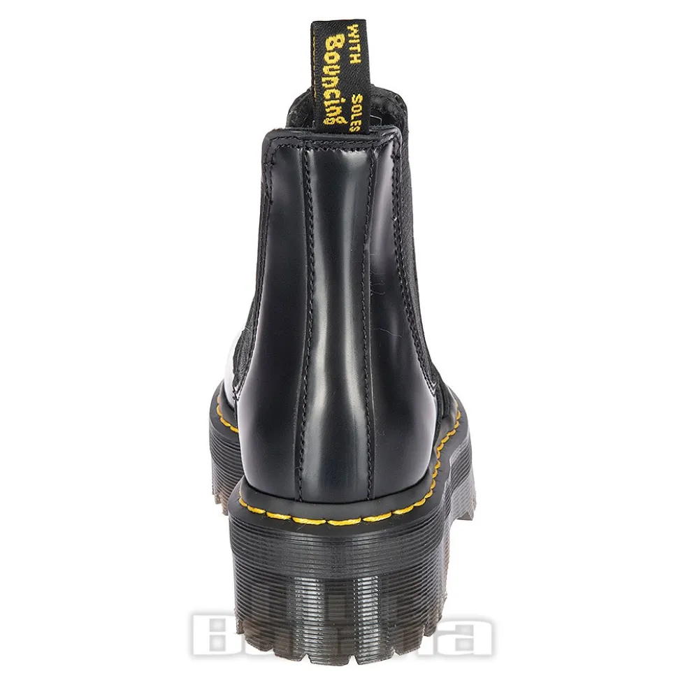Dr Martens Smooth 2976 Quad Platform Boot (Black)