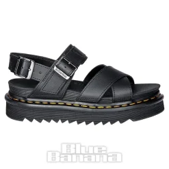 Dr Martens Voss II Athena Leather Sandals (Black)