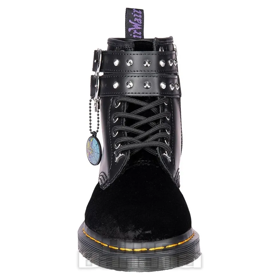 Dr Martens 1460 Wednesday Boots (Black Velvet)