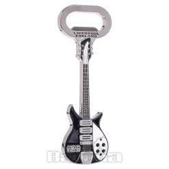 Guitar Bottle Opener (Black/White)