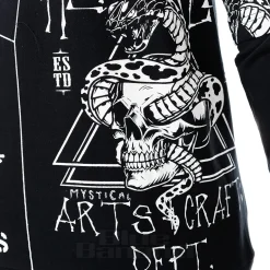 Heartless Dark Academia Hoodie (Black)