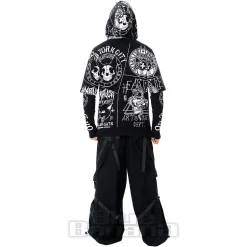 Heartless Dark Academia Hoodie (Black)
