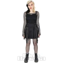 Heartless Louella Mini Skirt (Black)
