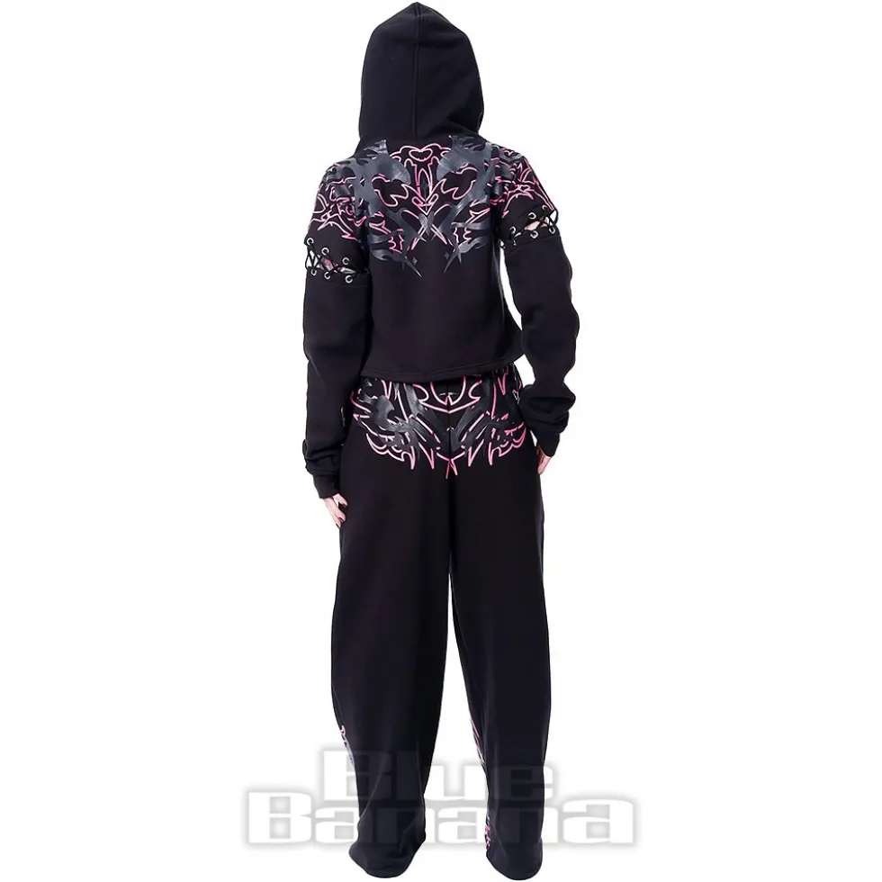 Heartless Thornchant Hoodie (Black/Pink)